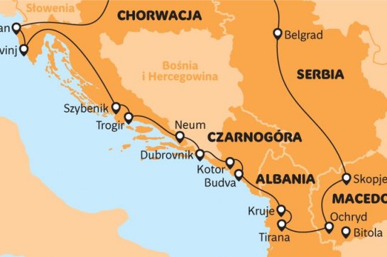 ﻿Čas na Balkán - Chorvatsko - Střední Dalmácie - Trogir