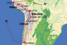 Chile, Peru, Bolívie - Peru
