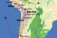 Chile, Peru, Bolívie - Chile