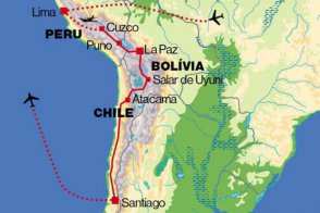 Chile, Peru, Bolívie - Chile