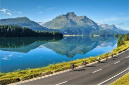 Cyklistika v okolí Svatého Mořice - Švýcarsko