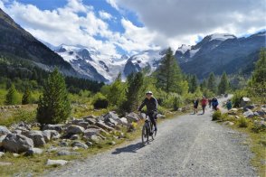 Cyklistika v okolí Svatého Mořice - Švýcarsko