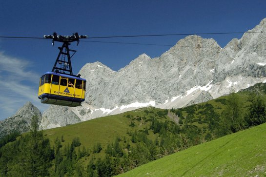 Dachstein a jezero Bodensee - Rakousko