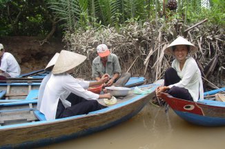 Delta Mekongu a návštěva přírodní rezervace - Vietnam