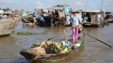 Delta Mekongu a návštěva přírodní rezervace