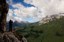 Dolomity ferratově - Itálie