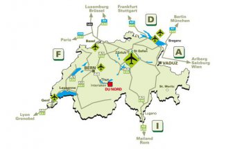 Du Nord - Švýcarsko - Berner Oberland - Interlaken