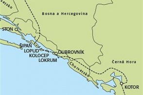 Dubrovník a Elafitské ostrovy s výletem do Černé Hory - Chorvatsko