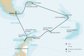 Falklandy, Jižní Georgia a Antarktický poloostrov na lodi Plancius - Antarktida