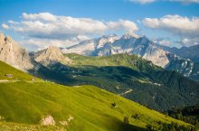 Fassa a Fiemme - top údolí Dolomit - Itálie