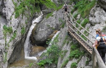 Ferraty Medvědí soutěsky