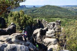 Ferraty s dětmi - Saské Švýcarsko a Lužické hory - Česká republika