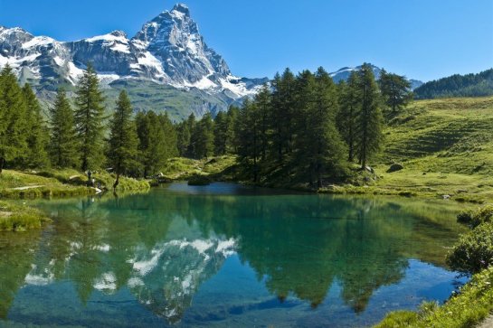 Francie - Savojské Alpy - výhledy na Mont Blanc a Dents du Midi - Francie - Savoie