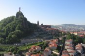 Francouzské sopky a památky kraje Auvergne - Francie