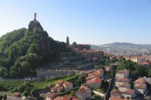 Francouzské sopky a památky kraje Auvergne - Francie