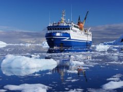 Grónsko a polární záře na lodi Ocean Nova