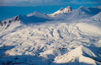 Gruzie - lyžování na Velkém Kavkazu