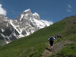 Gruzie - jednodenní treky Svanetií nalehko