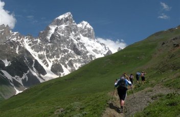 Gruzie - jednodenní treky Svanetií nalehko