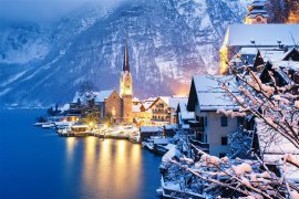 Hallstatt a Vánoce v Solné komoře - romantika rakouského adventu