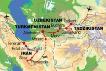 Hedvábnou cestou do Persie - Uzbekistán