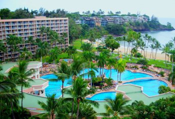 Hotel Marriot Kauai Resort - Havajské ostrovy - Kauai - Kalapaki Beach