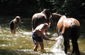 Indiánské táboření s jízdou na koni - Česká republika - Orlické hory a podhůří