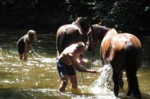Indiánské táboření s jízdou na koni - Česká republika - Orlické hory a podhůří