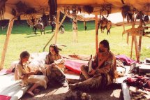 Indiánské táboření s jízdou na koni - Česká republika - Orlické hory a podhůří