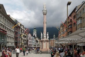 Innsbruck, Wattens, Ebbs a tyrolská květinová slavnost - Rakousko - Tyrolské Alpy