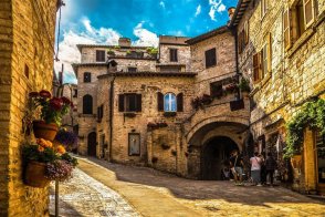 Itálie - Mozaika středověké Umbrie - Itálie - Umbrie