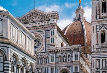 Itálie - mozaika Toskánska - Florencie + Pisa + San Gimignano