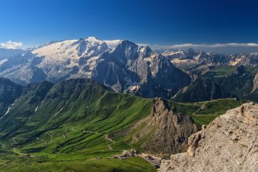 Itálie - turistika v italských Dolomitech - pobyt u jezera Misurina - Itálie