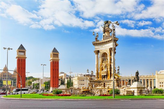 Jarní Barcelona, metropole Katalánska - Španělsko - Barcelona