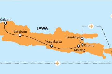 Jáva a Bali - v krajině batikování - Indonésie