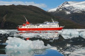 Jižní patagonské ledovce z Puerto Natales - Chile