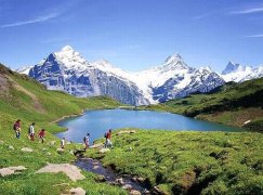 Jungfrau, srdce Švýcarska - gigantická kulisa horských čtyřtisícovek