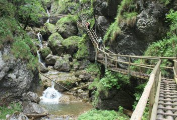 Kaňon Medvědí soutěska - Rakousko