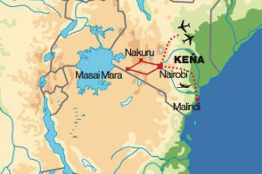 Keňa - Safari a oceán - Keňa