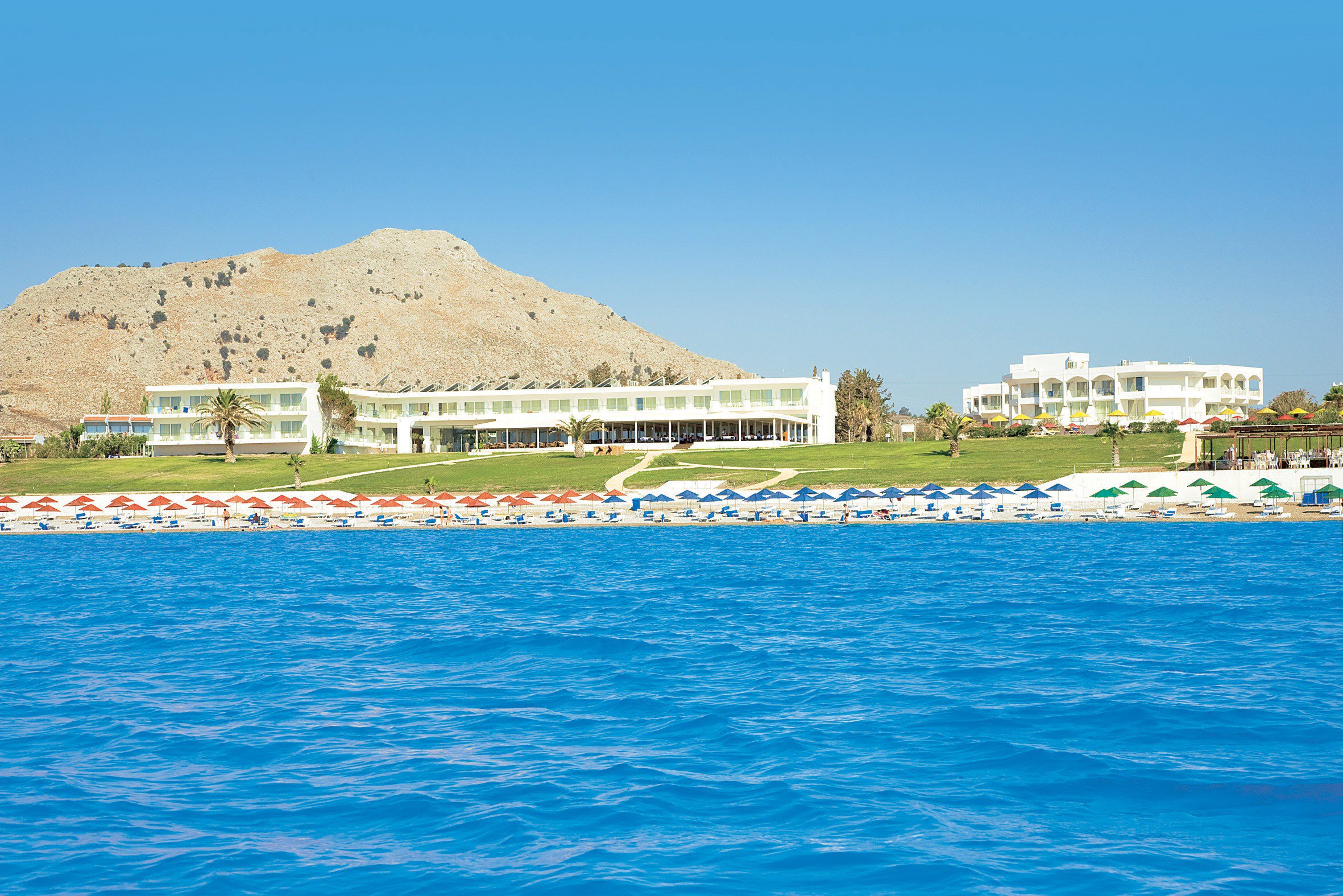 Kolymbia Beach Řecko Rhodos New Travel.cz