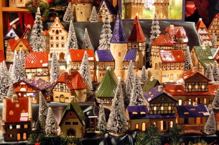Koupání v lázních Amberk a vánoční Norimberk - Německo - Norimberk