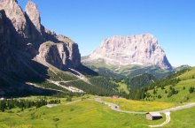 Kouzelné údolí Val Gardena a Piz Boe - Itálie - Val Gardena
