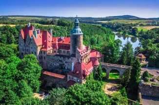 Krásy polských Krkonoš - hrady, zámky a zahrady Jelono-Gorské doliny - Polsko