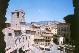 Krásy Umbrie a Toskánsko, Perugia, město čokolády - Itálie