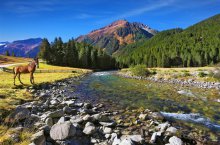 KRIMMELSKÉ VODOPÁDY S KARTOU, ÚDOLÍ PINZGAU - Rakousko