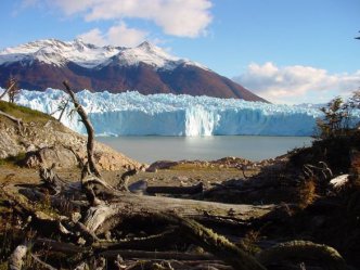 Ledová krása Patagonie