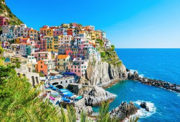 Ligurská riviéra - perla Itálie a pobřeží CINQUE TERRE - Itálie - Ligurská riviéra