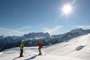 Lyžování v Dolomitech - Itálie - Val di Fassa