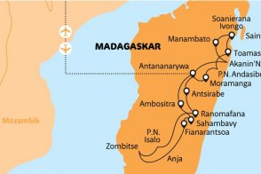 Madagaskar - příroda lemura - Madagaskar