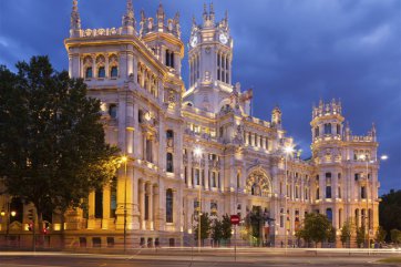 Madrid - pokladnice umění a El Escorial - Španělsko - Madrid